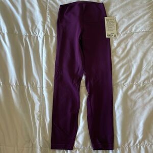 Align 25inch pant dark purple color